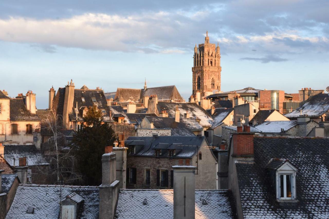 Appartement T4 Vue Unique Rodez Kültér fotó